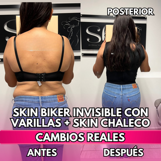 Skin Biker Invisible Con Varillas (50% de descuento)